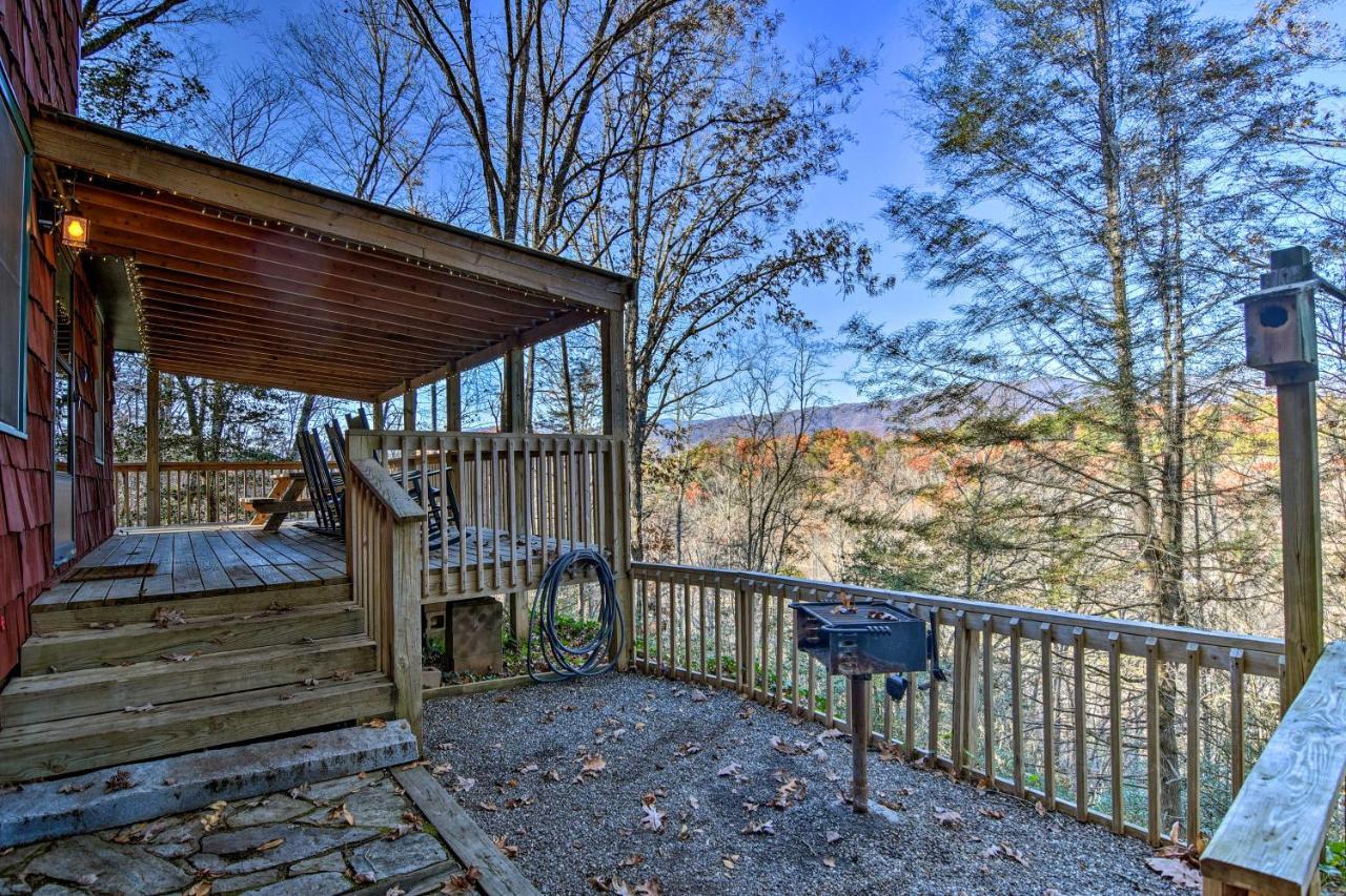Natures Retreat With Hot Tub 7 Mi To Bryson City Whittier Екстериор снимка